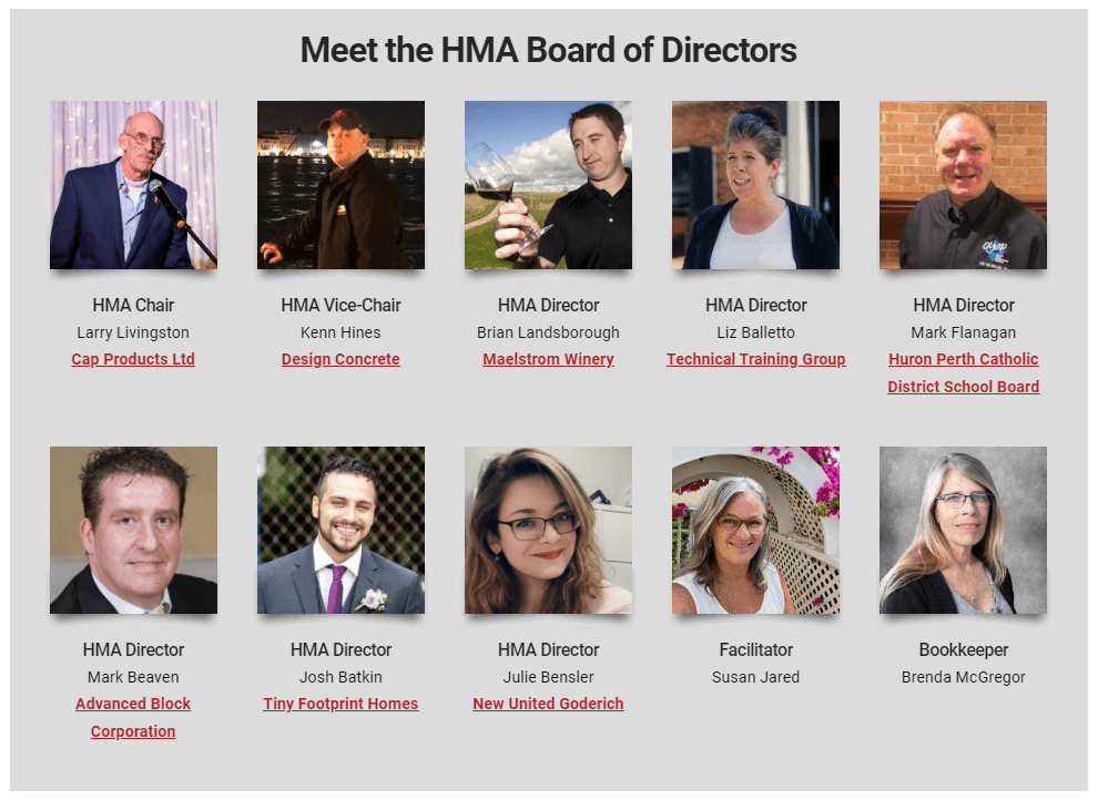 HMA Board of Directors